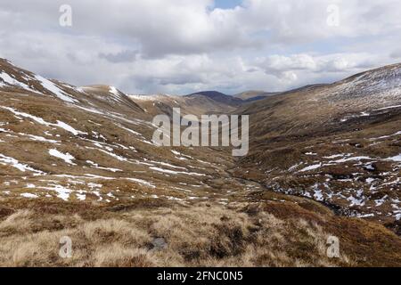 Allt Easgaidh, Gleann Taitneach, Schottische Highlands Stockfoto