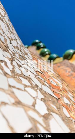 BARCELONA, SPANIEN - Externe Bilder von Casa Batlló Stockfoto