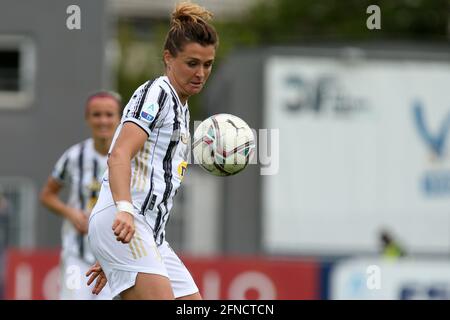 Rom, Italien. Mai 2021. Cristiana Girelli (Juventus) während des TIMvision-Matches der Serie A zwischen AS Roma und Juventus-Frauen im Stadio Tre Fontane in Rom, Italien, am 6. Mai 2021 (Foto: Giuseppe Fama/Pacific Press) Quelle: Pacific Press Media Production Corp./Alamy Live News Stockfoto