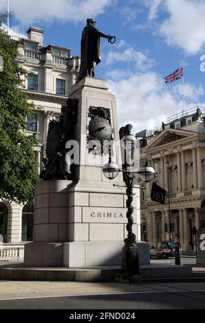 Crimea Statue Waterloo Place St James's London Stockfoto