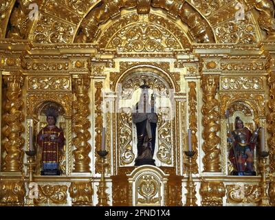 Kirche Igreja de Nossa Senhora da Luz de Lagos in praia da Luz, Algarve, Portugal Stockfoto