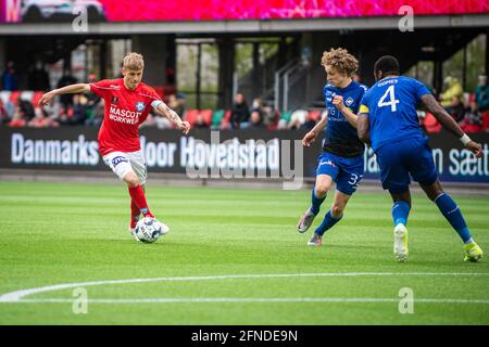 Silkeborg, Dänemark. Mai 2021. Magnus Mattsson (10) von Silkeborg, WENN er während des NordicBet Liga-Spiels zwischen Silkeborg IF und HB Koege im Jysk Park in Silkeborg gesehen wurde. (Foto: Gonzales Photo/Alamy Live News Stockfoto