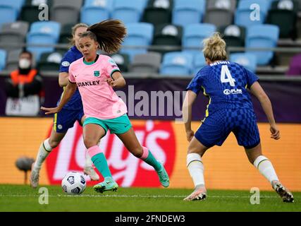 Barcelonas Lieke Martens beim UEFA Women's Champions League-Finale zwischen dem FC Chelsea und dem FC Barcelona am 16. Mai 2021 in Ganla Ullevi in Göteborg, Schweden.Foto: Bjorn Larsson Rosvall / TT / kod 9200 Stockfoto