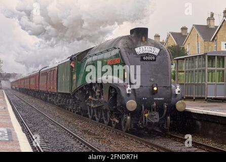 60009 Vereinigung südafrikas mit fliegendem scotsman-Kopfteil Stockfoto