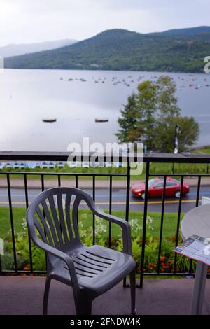 In Mont-Tremblant, Laurentian Mountains in Quebec, Kanada Stockfoto