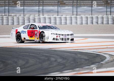 Valencia, Spanien. Mai 2021. Bernardo Manfre von 42 Racing in Aktion während des Nascar Whelen Valencia Rennen die NASCAR Whelen Euro Series wurde 2008 gegründet und gründete die NASCAR offiziellen European Series im Januar 2012 dank einer langjährigen Partnerschaft mit NASCAR (National Association for Stock Car Auto Racing) unterzeichnet. Die europäische NASCR feiert ihren einzigen Termin in Spanien auf dem Circuit Ricardo Tormo in Cheste, Valencia. Kredit: SOPA Images Limited/Alamy Live Nachrichten Stockfoto