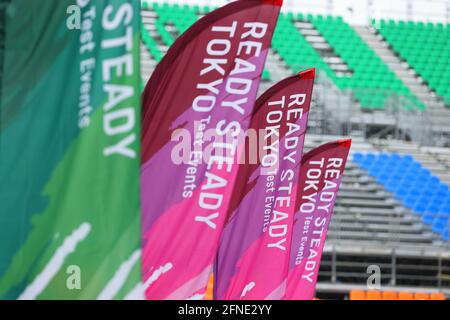 Aomi Urban Sports Park, Tokio, Japan. Mai 2021. Gesamtansicht, 16. MAI 2021 - Basketball : READY STEADY TOKYO - 3X3 Basketball im Aomi Urban Sports Park, Tokyo, Japan. Quelle: Naoki Nishimura/AFLO SPORT/Alamy Live News Stockfoto