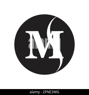 Letter M Business abstrakte Einheit Vektor Logo Design VorlageLetter M Logo Vorlage Vektor Icon Design Stock Vektor