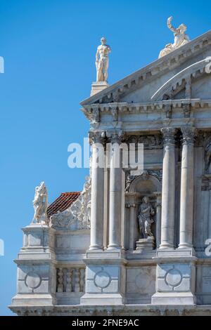 Fassade der Kirche Santa Maria di Nazareth, Venedig, Venetien, Italien Stockfoto