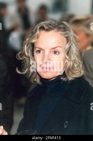 Die deutsche Modedesignerin Jil Sander (geboren 1943). [Automatisierte Übersetzung] Stockfoto