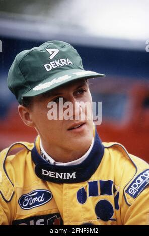 Michael Schumacher, deutscher Rennfahrer der Formel 1. [Automatisierte Übersetzung] Stockfoto