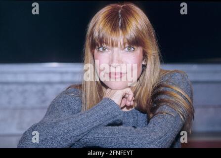 Katja Ebstein, Popsängerin. [Automatisierte Übersetzung] Stockfoto