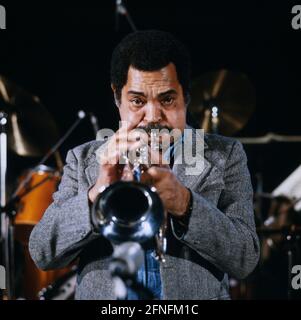 Art Farmer, amerikanischer Jazz-Trompeter, Jazz Fest Berlin, 1981. Art Farmer, American Jazz Trompete, Jazz Fest Berlin, 1981. Stockfoto