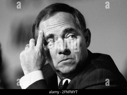 Wolfgang SCHAEUBLE , CDU , Oktober 1993 [automatisierte Übersetzung] Stockfoto