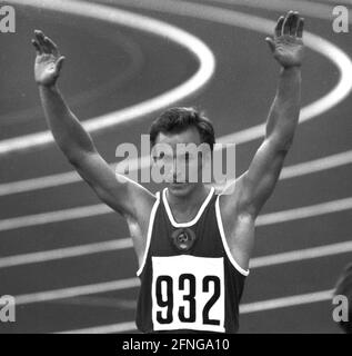 Olympische Sommerspiele 1972 in München. Waleri Borsow (UdSSR/100 m). 04.09.1972. [Automatisierte Übersetzung] Stockfoto