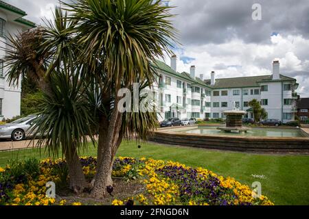 Denkmalgeschütztes Gebäude der Klasse 2, Pinner Court in Pinner Harrow Stockfoto