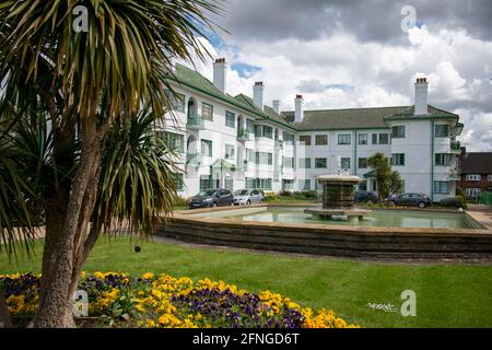 Denkmalgeschütztes Gebäude der Klasse 2, Pinner Court in Pinner Harrow Stockfoto