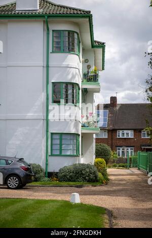 Denkmalgeschütztes Gebäude der Klasse 2, Pinner Court in Pinner Harrow Stockfoto