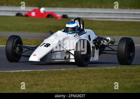 Ben Edwards, Van Diemen RF92, Heritage Formula Ford Championship, Historic Sports Car Club, HSCC, Jim Russell Trophy Meeting, April 2021, Snetterton, Stockfoto