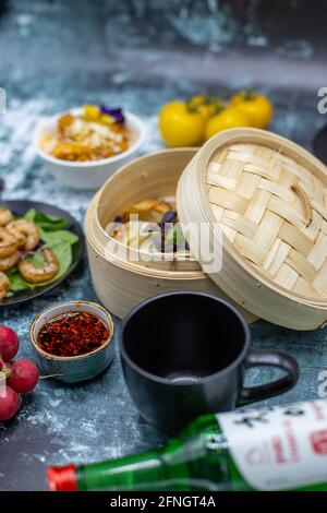 Food Photography Photographer - Joseph Cleary Stylist - Nigel Kabvina Stockfoto