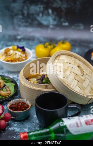 Food Photography Photographer - Joseph Cleary Stylist - Nigel Kabvina Stockfoto