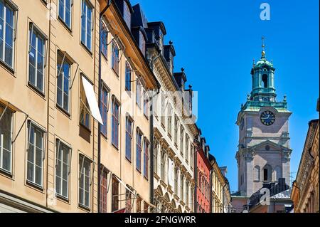 Stockholmer Altstadt Gamla Stan, Schweden Stockfoto