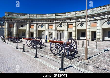 Stockholmer Palast in der Altstadt Gamla Stan, Schweden Stockfoto