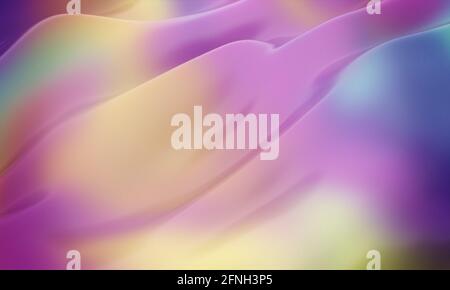 Abstrakt gefärbter Hintergrund imitiert flüssige Farbe. 3d-Rendering Stockfoto