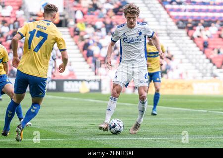 Kopenhagen, Dänemark. Mai 2021. Jens Etappe (6) des FC Kopenhagen während des 3F Superliga-Spiels zwischen dem FC Kopenhagen und Brondby IF im Parkenstadion in Kopenhagen, Dänemark. (Foto: Gonzales Photo/Alamy Live News Stockfoto