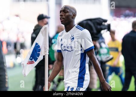 Kopenhagen, Dänemark. Mai 2021. Mohamed Daramy (11) vom FC Kopenhagen nach dem 3F Superliga-Spiel zwischen dem FC Kopenhagen und Brondby IF im Parkenstadion in Kopenhagen, Dänemark. (Foto: Gonzales Photo/Alamy Live News Stockfoto