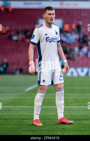 Kopenhagen, Dänemark. Mai 2021. Jonas Wind (23) vom FC Kopenhagen beim 3F Superliga-Spiel zwischen dem FC Kopenhagen und Brondby IF im Parkenstadion in Kopenhagen, Dänemark. (Foto: Gonzales Photo/Alamy Live News Stockfoto