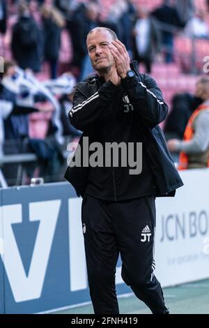 Kopenhagen, Dänemark. Mai 2021. Manager Jess Thorup vom FC Kopenhagen nach dem 3F Superliga-Spiel zwischen dem FC Kopenhagen und Brondby IF im Parkenstadion in Kopenhagen, Dänemark. (Foto: Gonzales Photo/Alamy Live News Stockfoto