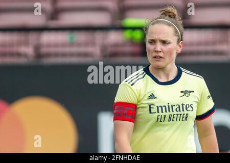 Borehamwood, Großbritannien. Mai 2021. Kim Little (10 Arsenal) während des 5. Runde-Matches des Vitality Womens FA Cup zwischen Arsenal und Crystal Palace im Meadow Park, Borehamwood, England. Kredit: SPP Sport Pressefoto. /Alamy Live News Stockfoto