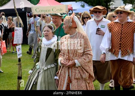 Marldon Apple Pie Fair 2019. Stockfoto