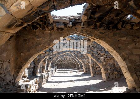 Der Azraq-Burg, Jordanien Stockfoto
