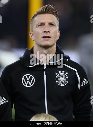 Hamburg, Deutschland. 06th Sep, 2019. firo: 06.09.2019 Fußball, Fußball:, 2019/2020 EURO: EM Qualifikation: Nationalmannschaft Deutschland - Holland, Niederlande Portrait, Marco Reus Quelle: dpa/Alamy Live News Stockfoto