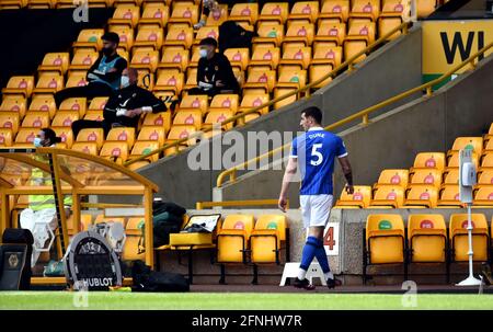 Aktenfoto vom 14-05-2021 von Aktenfoto vom 09-05-2021 von Lewis Dunk von Brighton und Hove Albion. Ausgabedatum: Montag, 17. Mai 2021. Stockfoto