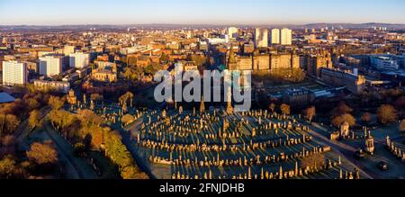 Glasgow Necropolis, Glasgow, Schottland, Großbritannien Stockfoto