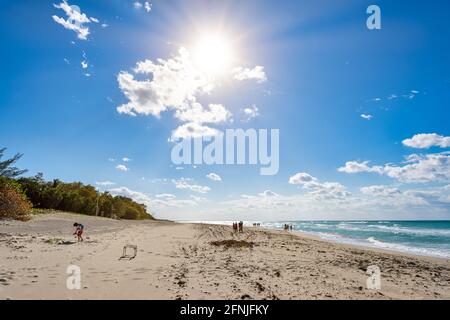 Szenen von Varadero, Matanzas, Kuba, das Jahr 2017 Stockfoto