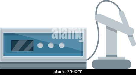 Gerätesymbol für pH-Messgerät. Cartoon von Ph Meter Ausrüstung Vektor-Symbol für Web-Design isoliert auf weißem Hintergrund Stock Vektor