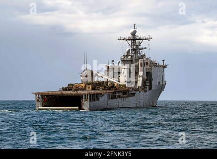 USS CARTER HALL Stockfoto