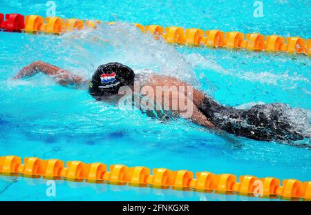 Ranomi Kromowidjojo (NED) im Halbfinale 50 Meter Freistil während der Len Aquatikeuropameisterschaft am 17. Mai 2021 in der Duna Arena in Budapest, Ungarn Credit: SCS/Soenar Chamid/AFLO/Alamy Live News Stockfoto