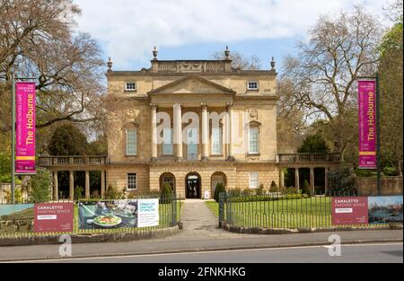 Holburne Museum Kunstgalerie, Bath, Somerset, England, UK c 1796 Stockfoto