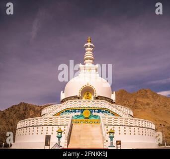 Kloster in Leh, Indien. Stockfoto