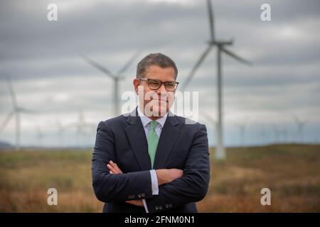 Alok Sharma Präsident der COP26, 26. Klimakonferenz der Vereinten Nationen Stockfoto