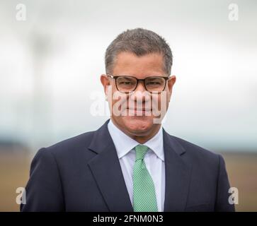 Alok Sharma Präsident der COP26, 26. Klimakonferenz der Vereinten Nationen Stockfoto