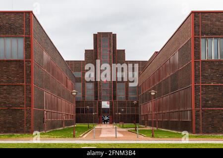 Zeche Zollverein, UNESCO Weltkulturerbe, Essen, Ruhrgebiet, Nordrhein-Westfalen, Deutschland, Europa Stockfoto