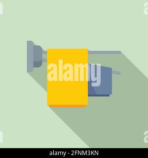 Symbol für Trocknerstöcke, flacher Stil Stock Vektor