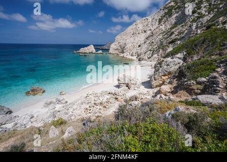 Petani Beach in Kefalonia, Ionische Inseln, Griechenland Stockfoto