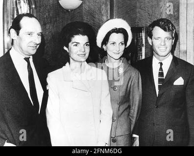 Kennedy, Jacqueline, 28.7.1929 - 19.5.1994, First Lady of America (20.1.1961 - 22.11.1963), ADDITIONAL-RIGHTS-CLEARANCE-INFO-NOT-AVAILABLE Stockfoto